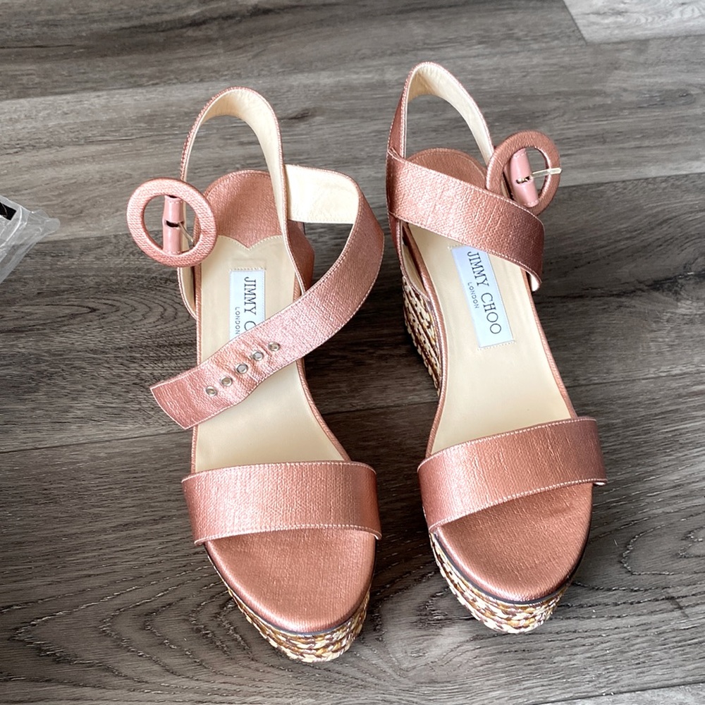 Jimmy Choo sandals size 40.5…impeccable condition!